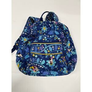 Vera Bradley Authentic Disney Parks Whimsical Paisley Blue Minnie Backpack